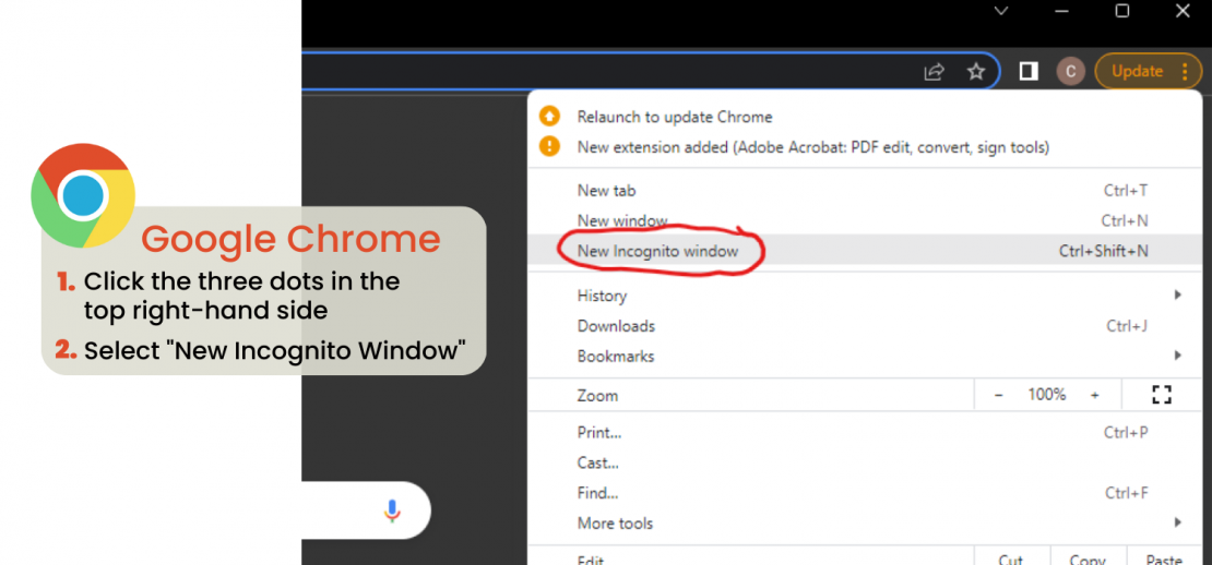 Chrome Incognito