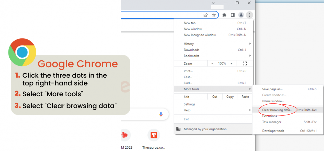 Clear Cache in Chrome